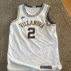 Nike Villanova White Jersey with Black and Gold Trim